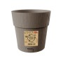 STEFANPLAST VASO IN PLASTICA ETHICA COLORE TORTORA cm. 30x29h.