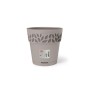 STEFANPLAST VASO OPERA DECORATO CLOE GREIGE/GR.QUARZO cm 20x19h