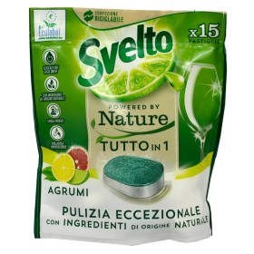 SVELTO TABS 15 LAVAGGI NATURE TUTTO IN 1 AGRUMI