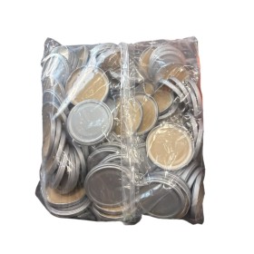 TAPPO  77 PER VASETTO IN VETRO ARGENTO PZ 1