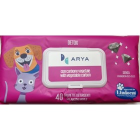 ARYA NEW SALVIETTE DETERGENTI DETOX CON CARBONE VEGETALE