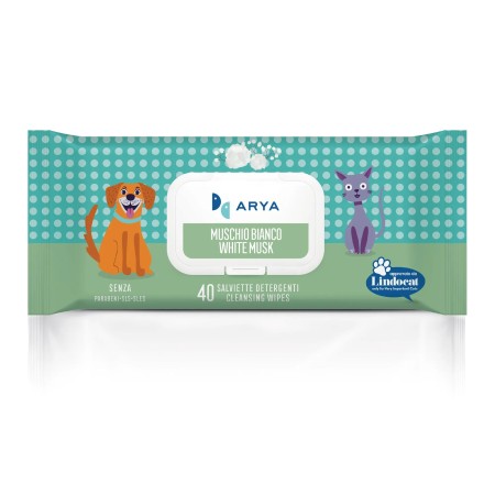 ARYA NEW SALVIETTE DETERGENTI MUSCHIO BIANCO 40 PZ