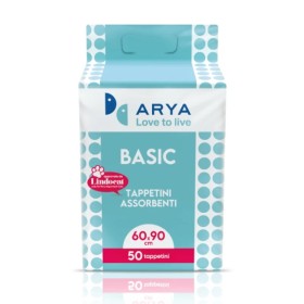 ARYA TAPPETINI ASSORBENTI PER CANI E GATTI 60x90 50 PZ BASIC