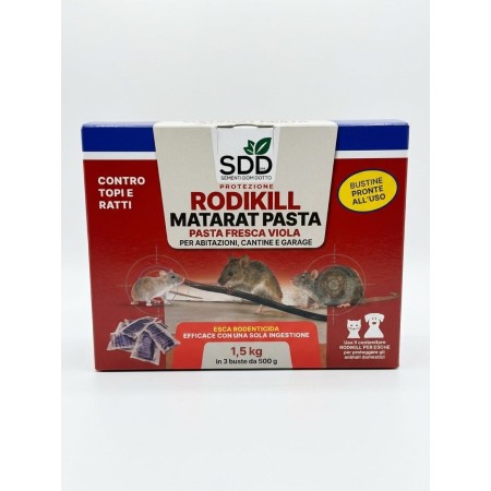 DOTTO RODI KILL TRIS ESCA TOPICIDA IN PASTA BLU KG. 1,50