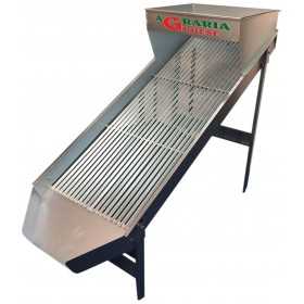 MANUAL DEFOLIATOR FOR OLIVES GALVANIZED WITH FEET 190X60 CM