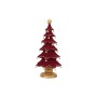 NATALUNA ALBERELLO DI NATALE  CON SFERE COLORE BORDEAUX VELLUTATO CM. 20h.