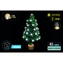 NATALUNA ALBERO LUMINOSO  PER USO INTERNO 45 LUCI LED BIANCO FREDDA TRONCO IN LEGNO CM. 45