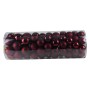 NATALUNA BOX 100 SFERE PALLINE DI NATALE CM. 6 7 8 COLORE BORDEAUX LU/MA/GL