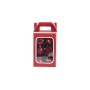 NATALUNA BOX 12 SFERE PALLINE DI NATALE DI COLORE BORDEAUX CM. 8