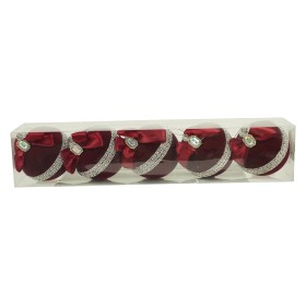 NATALUNA BOX 3 SFERE 10CM M.79 BORDO