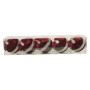 NATALUNA BOX 3 SFERE 10CM M.79 BORDO