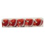 NATALUNA BOX 3SFERE 10CM M.79 ROSSO