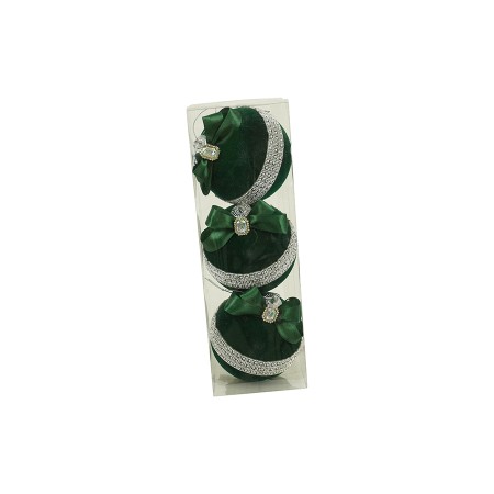 NATALUNA BOX 5 SFERE 8CM M.79 VERDE S