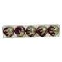 NATALUNA BOX 5SFERE 10CM M.66 BORDO