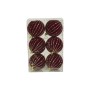 NATALUNA BOX 6SFERE 8CM M.64 BORDO