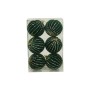NATALUNA BOX 6SFERE 8CM M.64 VERDE S