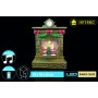 NATALUNA CAMINO CON ACQUA LED LUCE BIANO CALDO PER INTERNO E MUSICA CM. 18x26