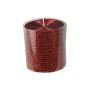 NATALUNA CANDELA 7,5X7,5CM M.6S2140 ROSSO