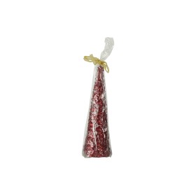 NATALUNA CANDELA NATALIZIA  CON DECORO PIGNA M.156 ROSSO CM. 20