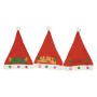 NATALUNA CAPPELLO NATALE 3 COLORI ASSORTITI CM. 38