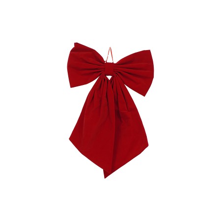 NATALUNA FIOCCO VELLUTO D.T 66X100CM ROSSO