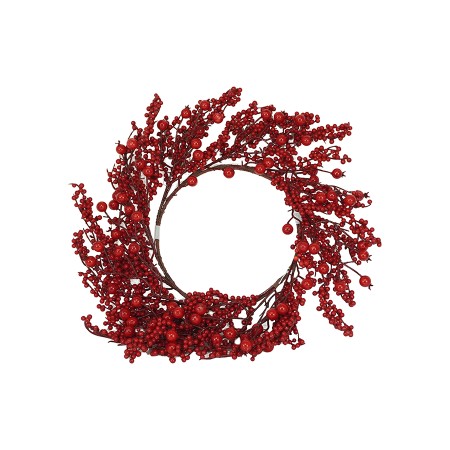 NATALUNA FUORI PORTA TONDO BACCHE ROSSE M.W26-262601