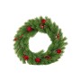 NATALUNA GHIRLANDA BACCHE+SFERE VELL.45CM M.072 ROSSO