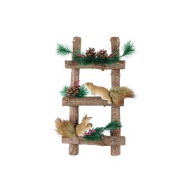 NATALUNA SCALA CON SCOIATTOLI 20X6X42CM M.238