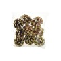 NATALUNA SET 9 PIGNE PER DECORAZIONE M.828 ORO