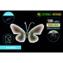 NATALUNA FARFALLA LUMINOSA 180LED  E MOVIMENTO IP65 PER USO INTERNO LUCE  BIANCO CALDO CM. 45x40