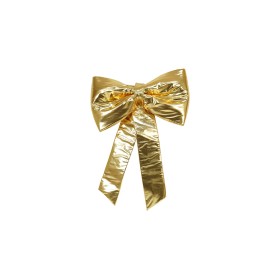NATALUNA FIOCCO CON ANELLO  DECORO NATALIZIO COLORE ORO CM. 95x200