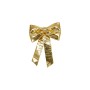 NATALUNA FIOCCO CON ANELLO  DECORO NATALIZIO COLORE ORO CM. 95x200