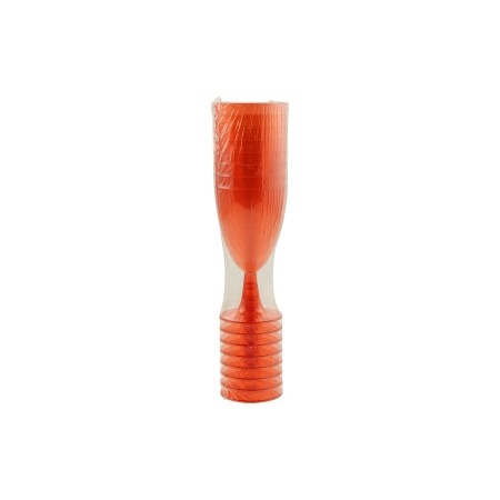 NATALUNA SET 8 BICCHIERI VINO PLASTICA ROSSO ML. 165 CM.  6,7x12,6h.