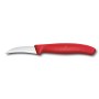 VICTORINOX SPELUCCHINO CUOCO CURVO CLASSIC MANICO ROSSO 6.7501.C1