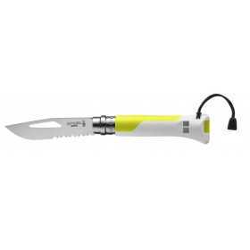 OPINEL KNIFE IN STAINLESS STEEL VRI N. 8 OUTDOOR FLUO COLOR