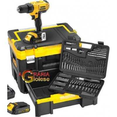 DEWALT DRILL SCREWDRIVER 14.4V DCK733C2T KIT 2 LITHIUM