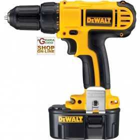 DEWALT BATTERY DRILL 14.4V DC733C2 WITH 2 BATTERIES