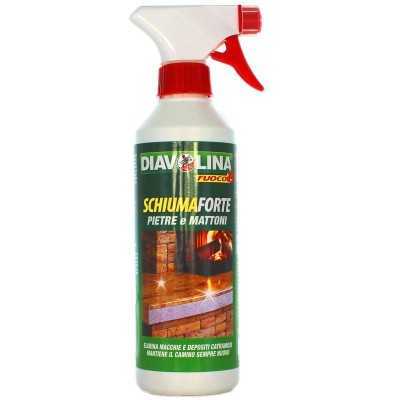 DIAVOLINA SCHIUMA FORTE PIETRE E MATTONI CAMINO SPRAY 500 ML 