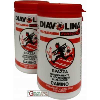 DIAVOLINA CHIMNEY SWEEP DUST WOOD CHARCOAL CHIMNEY CLEANER ART.
