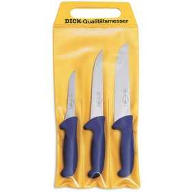DICK SET PROFESSIONAL BUTCHER KNIVES 3 PIECES MADE IN GERMANY
