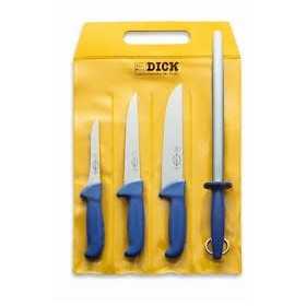 DICK SET PROFESSIONAL BUTCHER KNIVES 4 PIECES MADE IN GERMANY