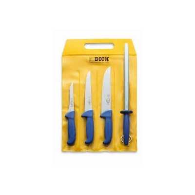 DICK SET PROFESSIONAL BUTCHER KNIVES 4 PIECES MADE IN GERMANY