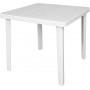 DIMAPLAST TAVOLO IN RESINA FIGARO GARDEN BIANCO cm. 80x80x72h. 