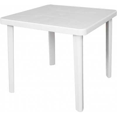 DIMAPLAST RESIN TABLE FIGARO GARDEN WHITE cm. 80x80x72h.
