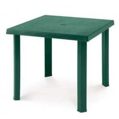 DIMAPLAST RESIN TABLE FIGARO GARDEN GREEN cm. 80x80x72h.