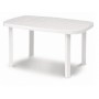 DIMAPLAST RESIN TABLE OTELLO GARDEN WHITE cm. 140x80x72h.