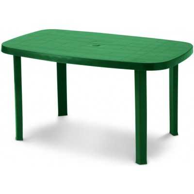 DIMAPLAST RESIN TABLE OTELLO GARDEN GREEN cm. 140x80x72h.