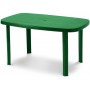 DIMAPLAST TAVOLO IN RESINA OTELLO GARDEN VERDE cm. 140x80x72h. 