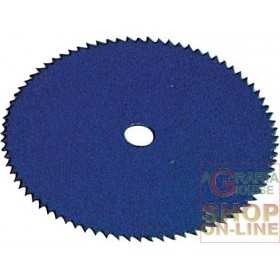 DISCS FOR BRUSHCUTTERS 80 TEETH 255 mm.