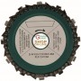 CROWN DISC FOR WOOD WITH CHAINSAW MM. 230
